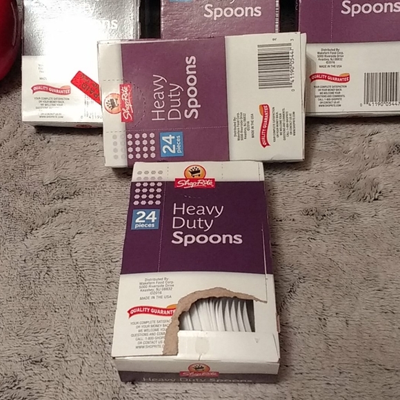 Shoprite heavy duty spoons Other Nib Shoprite 8 Boxes Heavy Spoons